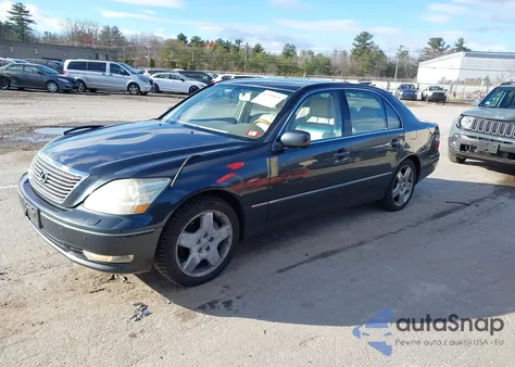 2005 Lexus Ls 430 from USA, damaged, VIN JTHBN36F750177884
